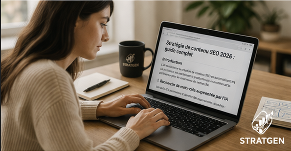 Étude de cas : +340% de trafic organique en 6 mois pour un SaaS B2B